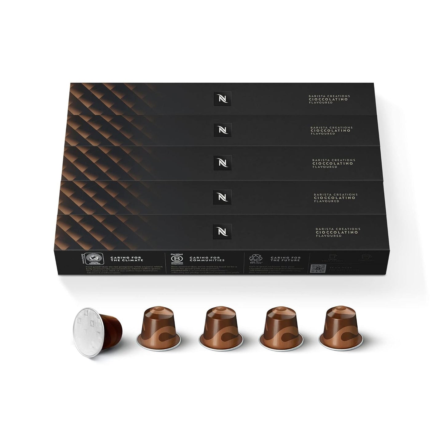 Nespresso Capsules Original Line, Barista Flavored Pack, Medium Roast Espresso Coffee, 30 Count Espresso Coffee Pods