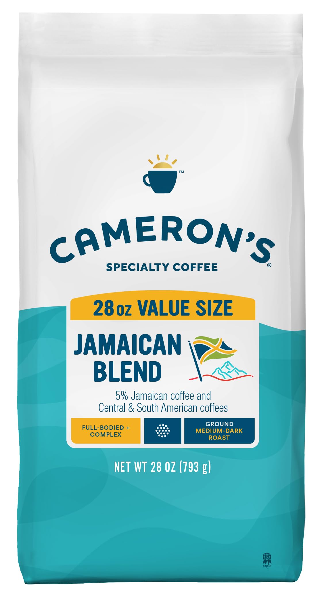 Cameron's Coffee Roasted Ground Coffee Bag, Breakfast Blend, 32 Ounce