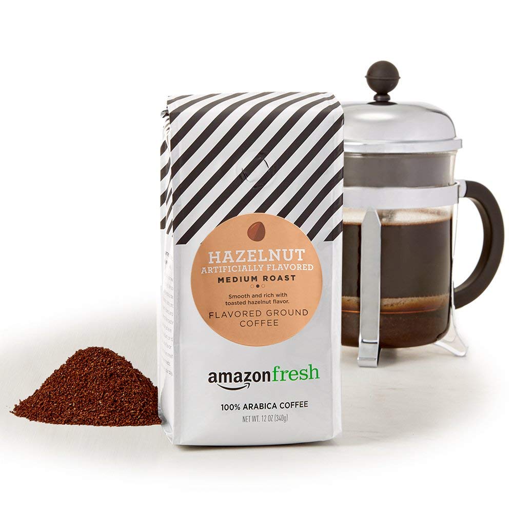 Amazon Fresh, Colombia Ground Coffee, Medium Roast, 32 Oz