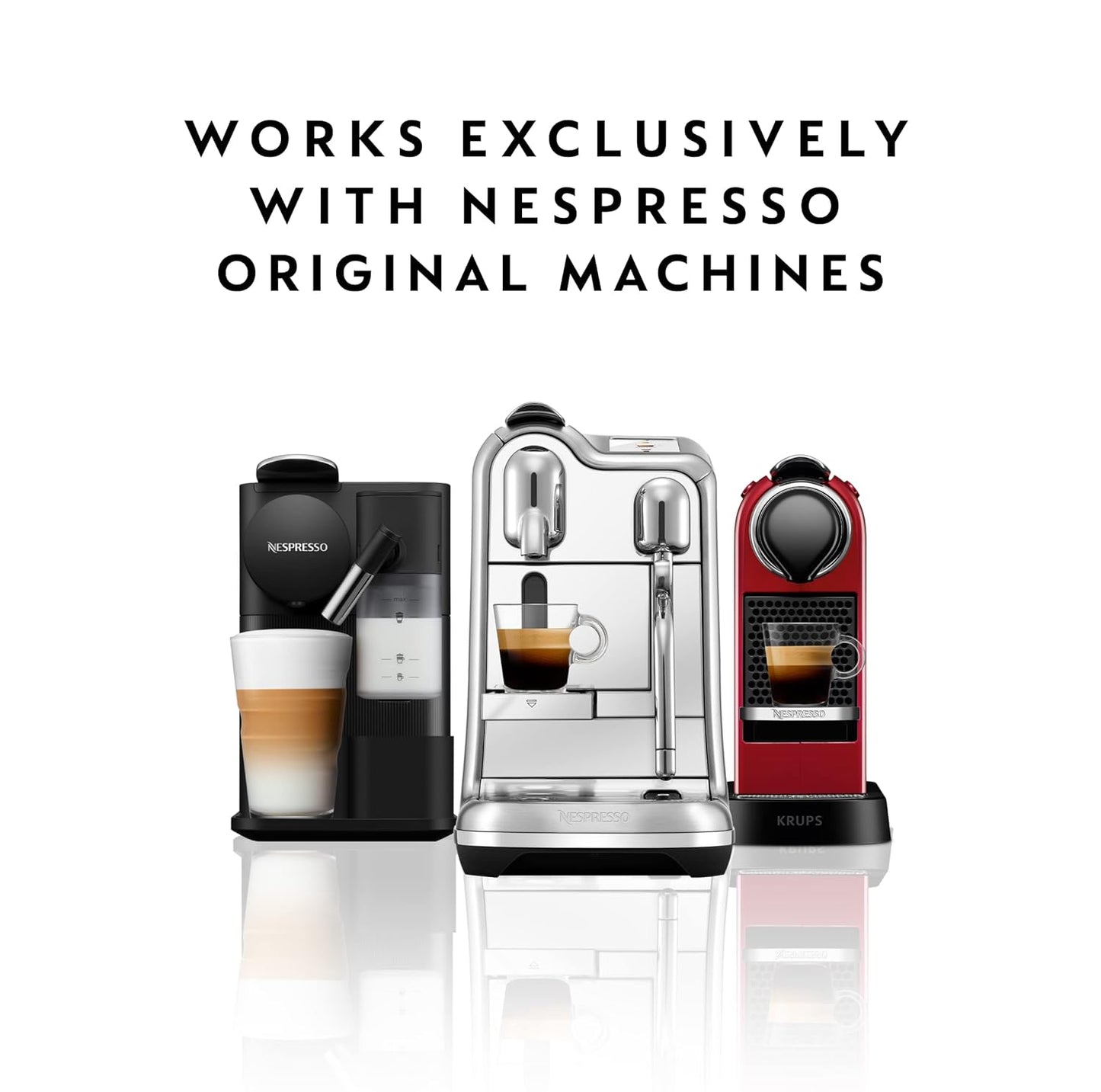 Nespresso Capsules Original Line, Ispirazione Espresso Variety Pack, Medium Roast Espresso Coffee, 100 Count Coffee Pods
