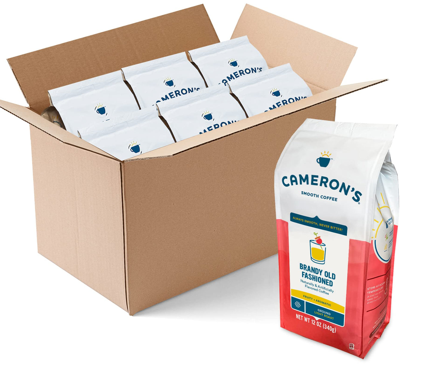 Cameron's Coffee Roasted Ground Coffee Bag, Breakfast Blend, 32 Ounce