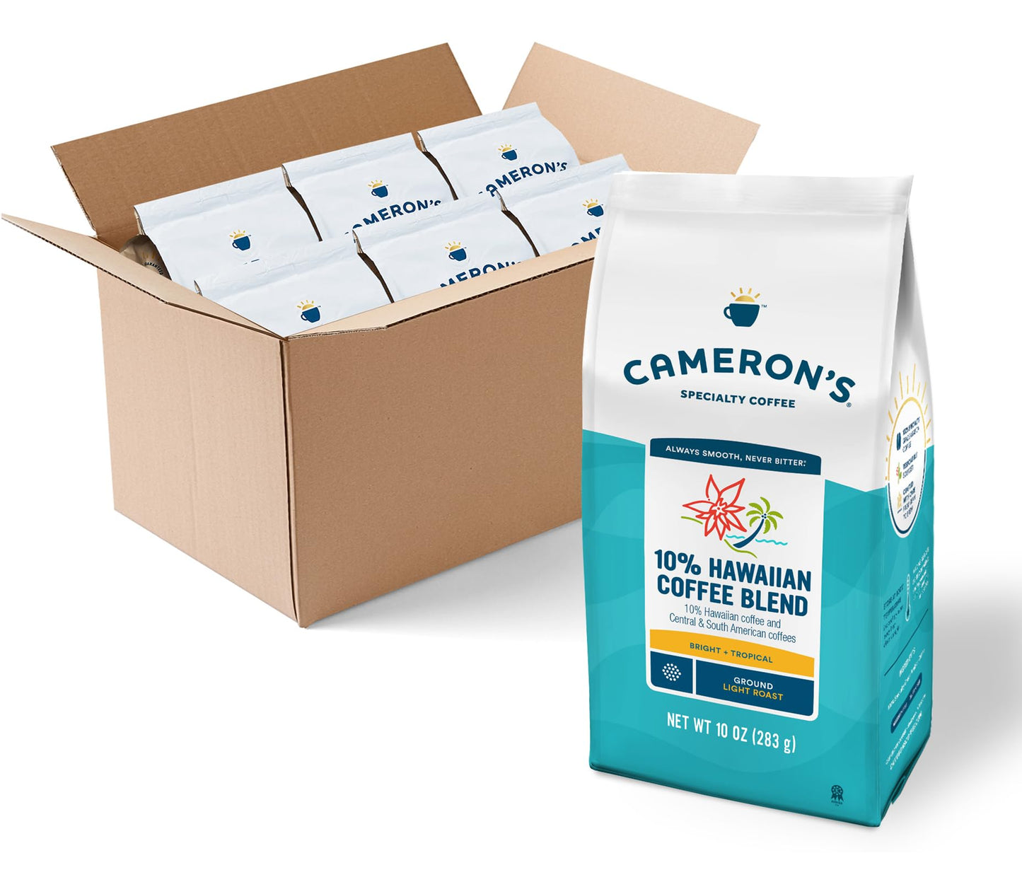 Cameron's Coffee Roasted Ground Coffee Bag, Breakfast Blend, 32 Ounce