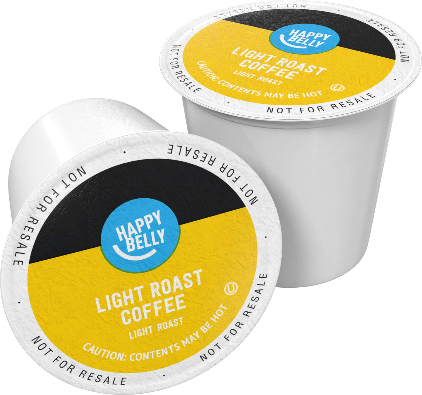 Amazon Brand - Happy Belly Medium Roast Coffee Pods, Colombian, Compatible with Keurig 2.0 K-Cup Brewers, 100 Count