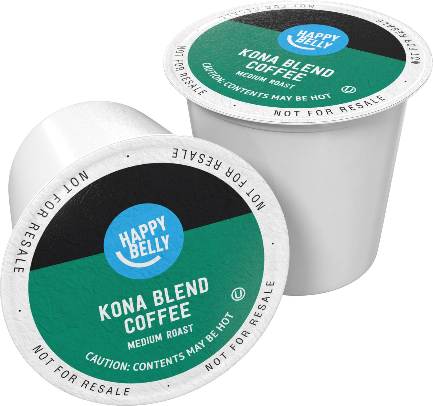 Amazon Brand - Happy Belly Medium Roast Coffee Pods, Colombian, Compatible with Keurig 2.0 K-Cup Brewers, 100 Count