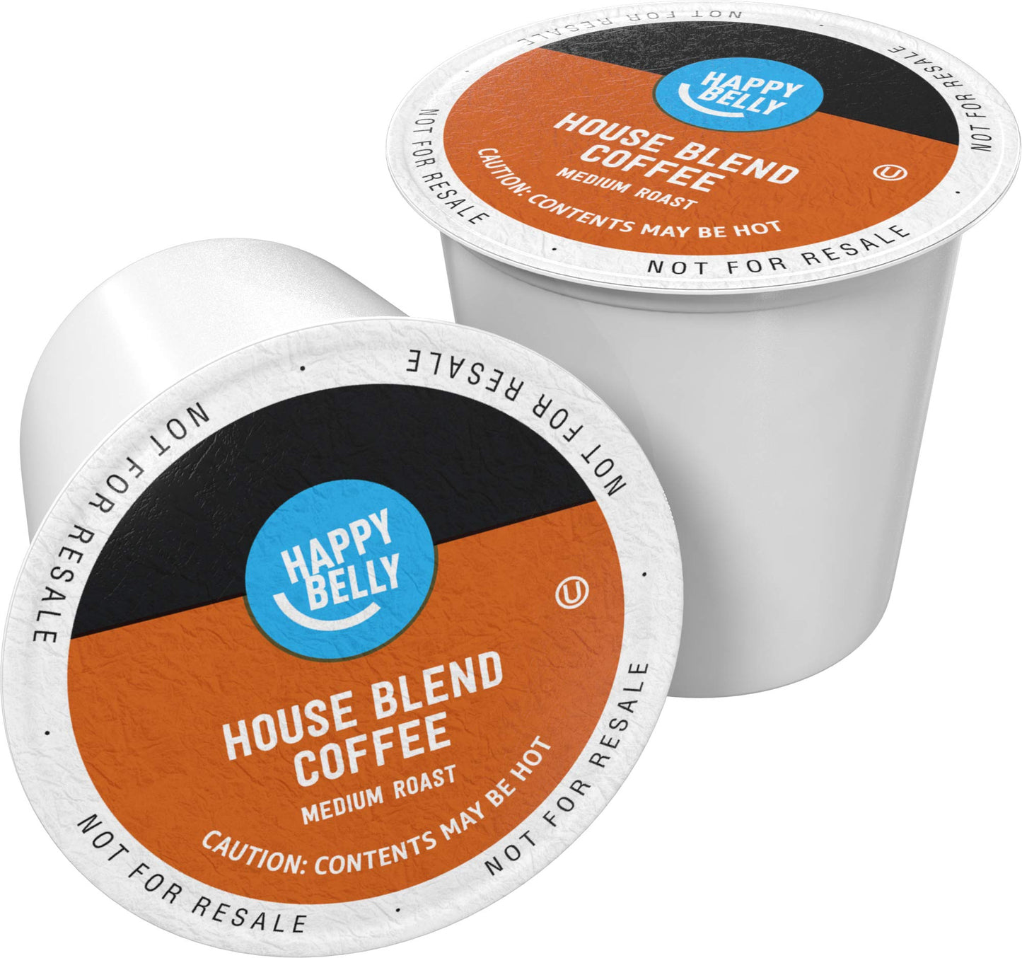 Amazon Brand - Happy Belly Medium Roast Coffee Pods, Colombian, Compatible with Keurig 2.0 K-Cup Brewers, 100 Count