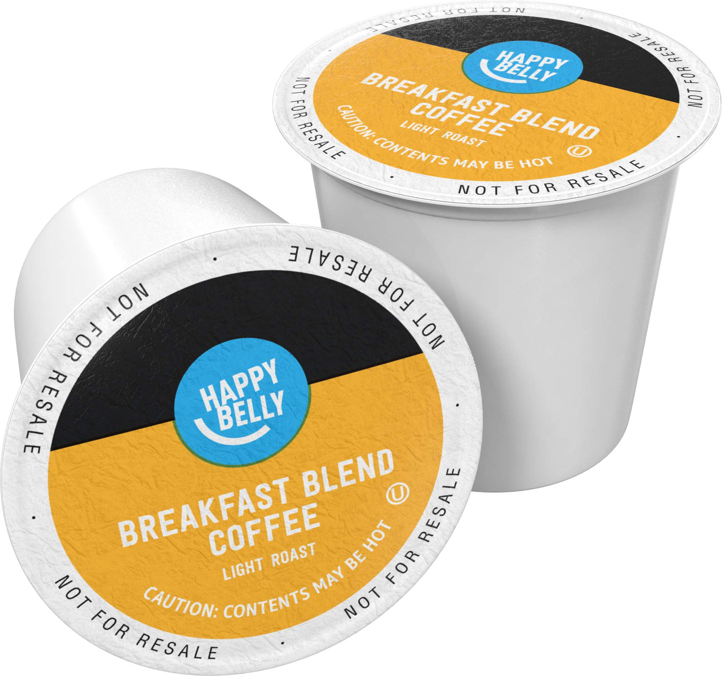 Amazon Brand - Happy Belly Medium Roast Coffee Pods, Colombian, Compatible with Keurig 2.0 K-Cup Brewers, 100 Count