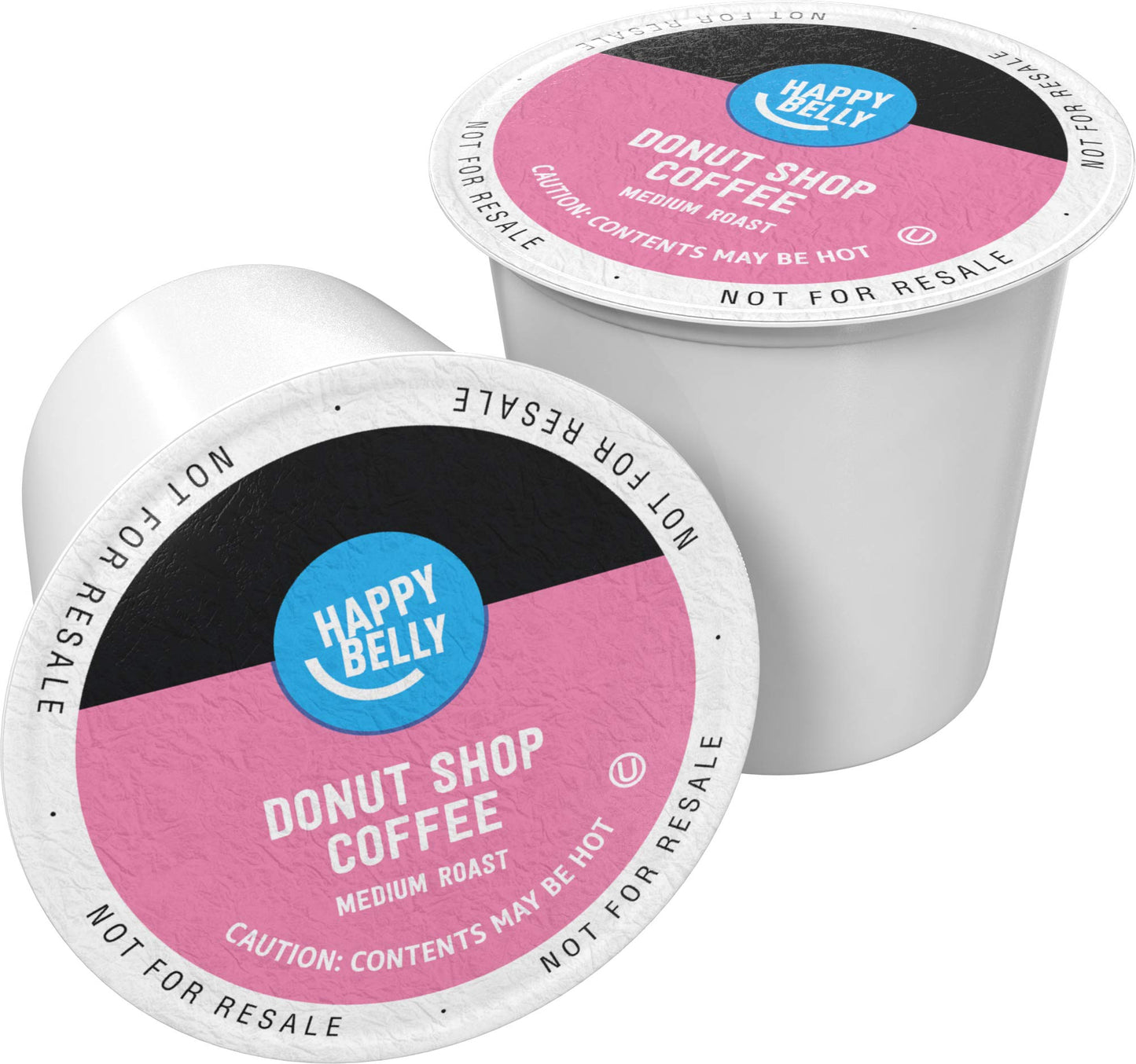 Amazon Brand - Happy Belly Medium Roast Coffee Pods, Colombian, Compatible with Keurig 2.0 K-Cup Brewers, 100 Count