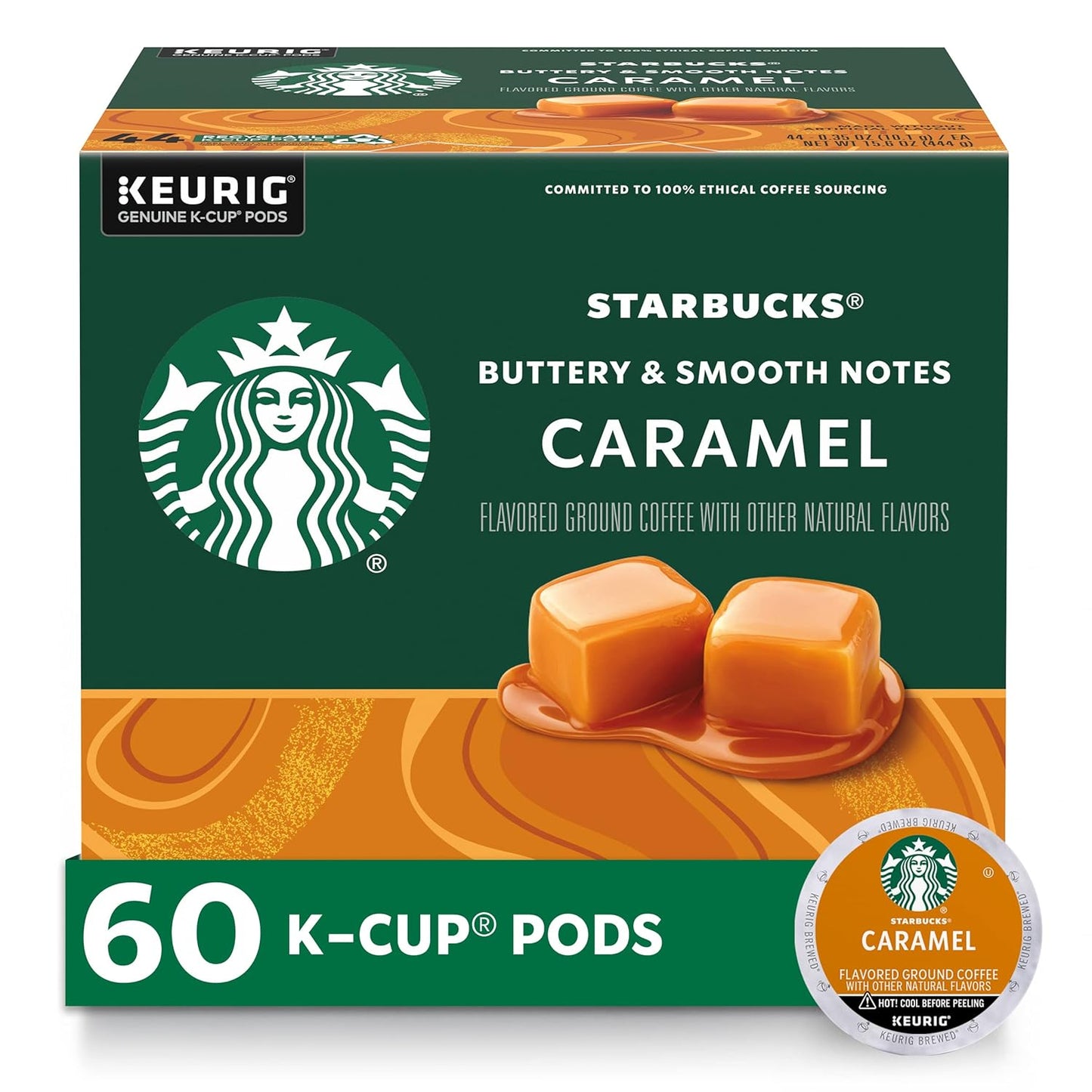 Starbucks K-Cup Coffee Pods, Medium Roast Coffee, Breakfast Blend, 100% Arabica, 4 boxes (96 pods total)