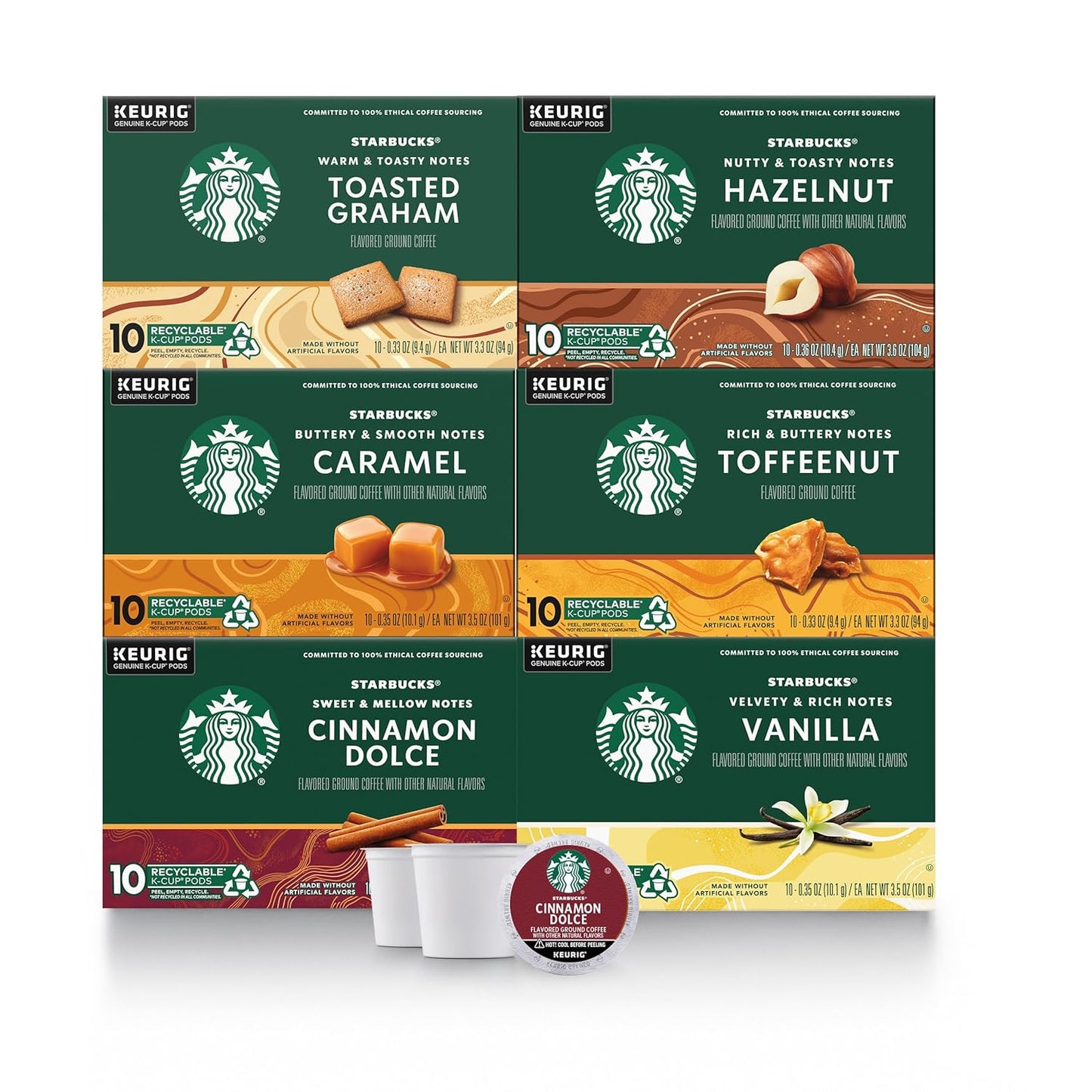 Starbucks K-Cup Coffee Pods, Medium Roast Coffee, Breakfast Blend, 100% Arabica, 4 boxes (96 pods total)