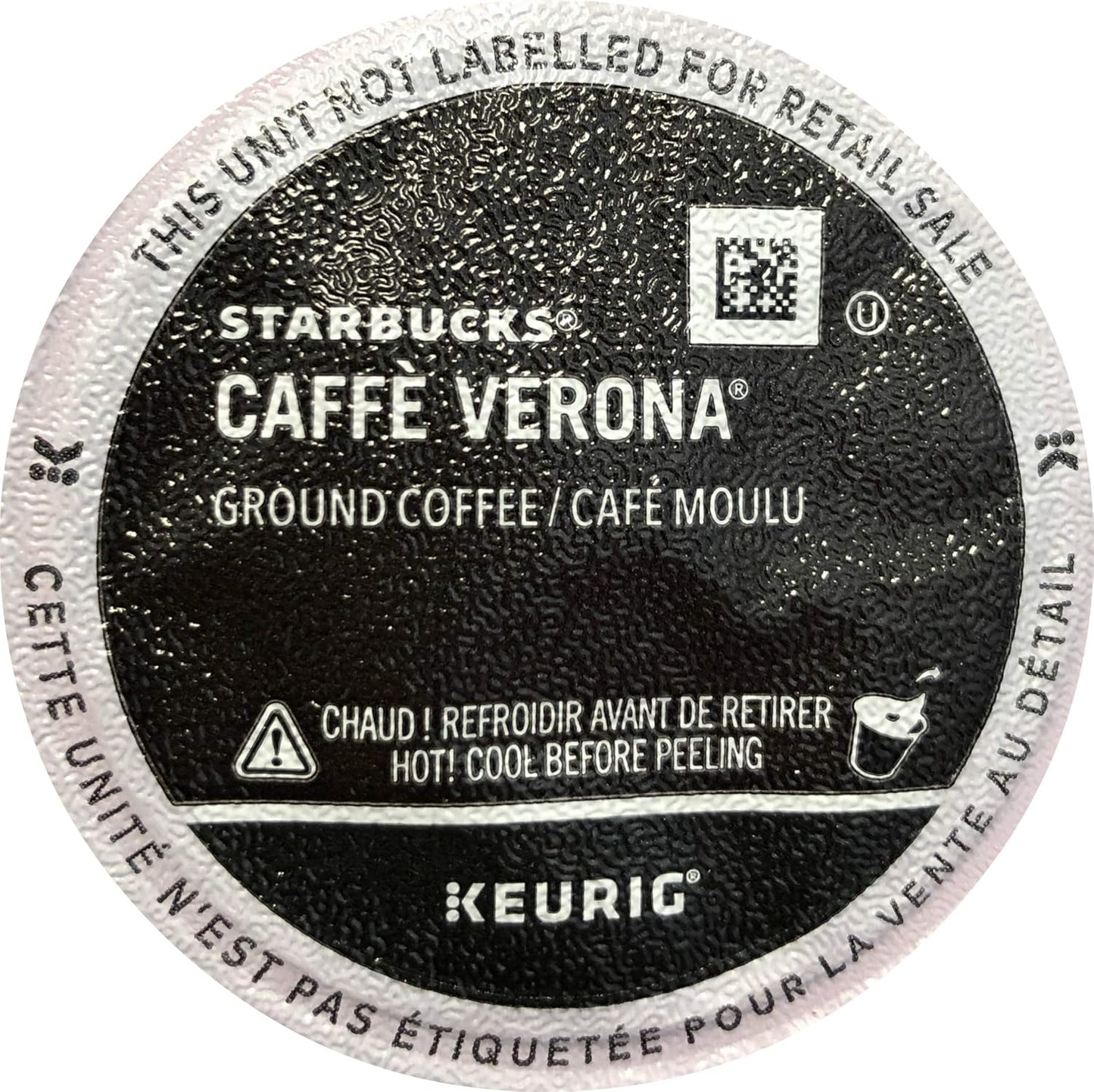 Starbucks K-Cup Coffee Pods, Dark Roast Coffee, French Roast for Keurig Brewers, 100% Arabica, 4 boxes (96 pods total)