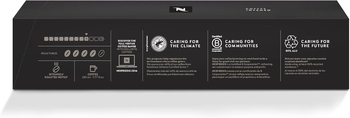 Nespresso Capsules Vertuo, Melozio, Medium Roast Coffee, 10 Count (Pack of 3) Coffee Pods, Brews 7.8oz.
