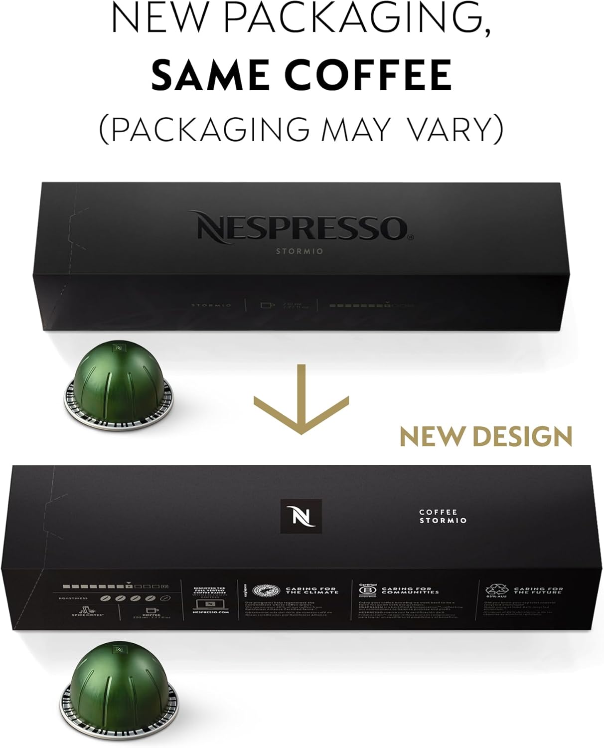 Nespresso Capsules Vertuo, Melozio, Medium Roast Coffee, 10 Count (Pack of 3) Coffee Pods, Brews 7.8oz.