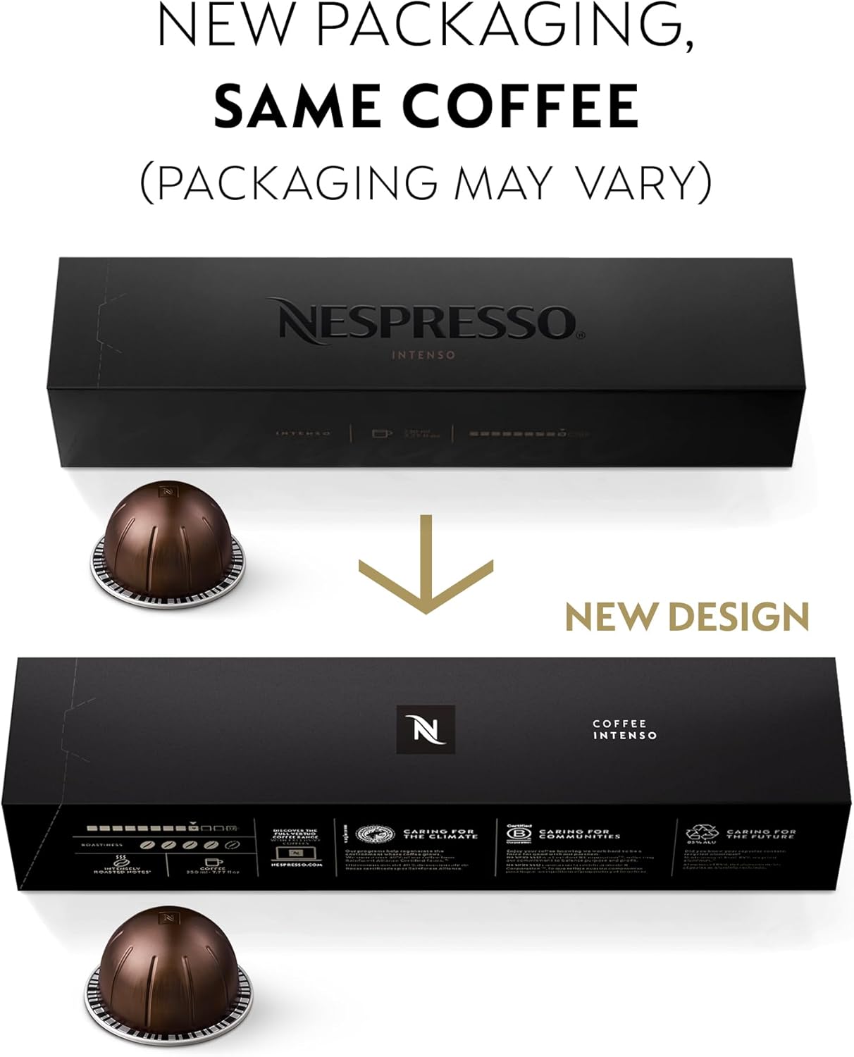 Nespresso Capsules Vertuo, Melozio, Medium Roast Coffee, 10 Count (Pack of 3) Coffee Pods, Brews 7.8oz.