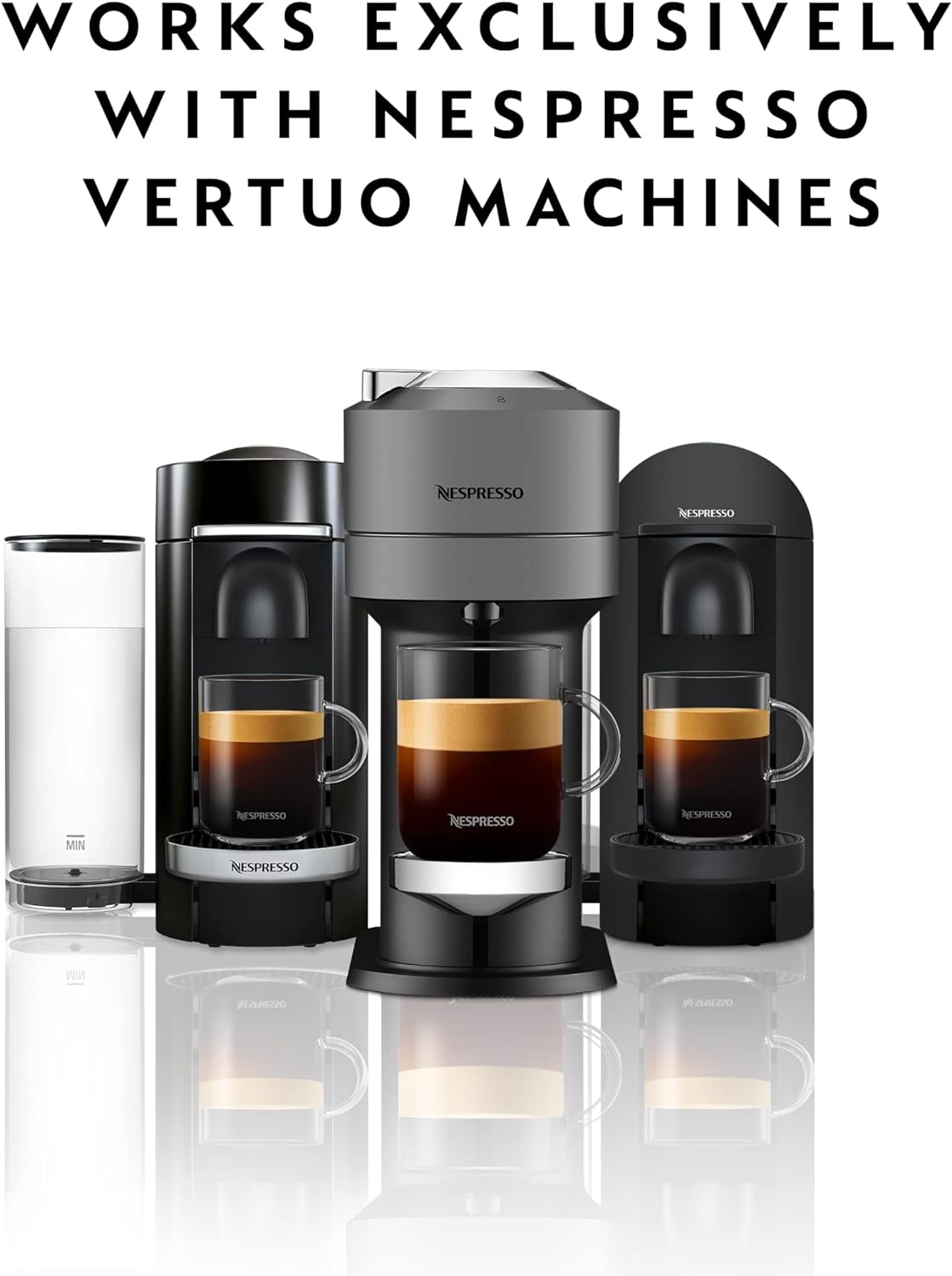 Nespresso Capsules Vertuo, Melozio, Medium Roast Coffee, 10 Count (Pack of 3) Coffee Pods, Brews 7.8oz.