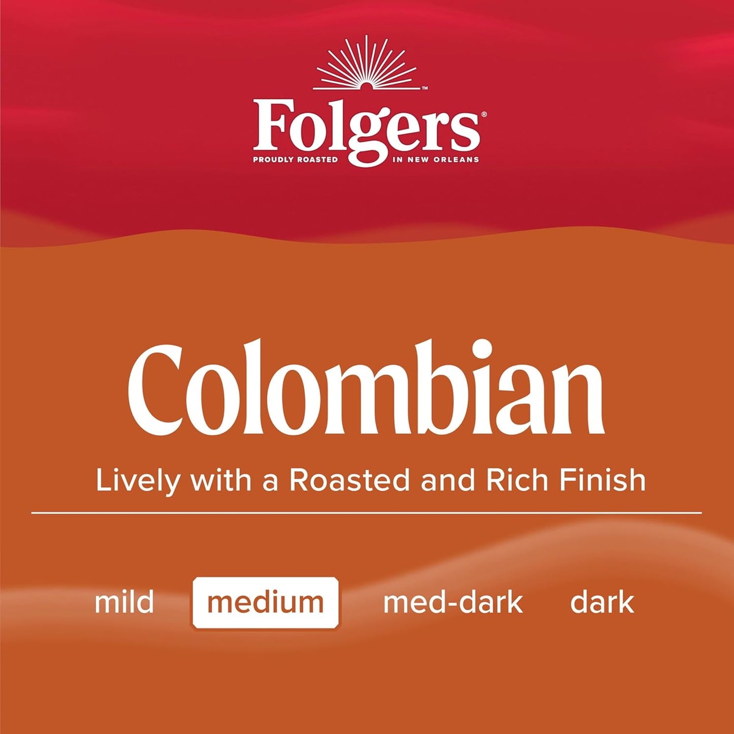 Folgers Classic Roast Medium Roast Coffee, 192 Keurig K-Cup Pods