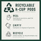 Starbucks K-Cup Coffee Pods, Medium Roast Coffee, Breakfast Blend, 100% Arabica, 4 boxes (96 pods total)