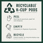 Starbucks K-Cup Coffee Pods, Medium Roast Coffee, Breakfast Blend, 100% Arabica, 4 boxes (96 pods total)