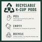 Starbucks K-Cup Coffee Pods, Medium Roast Coffee, Breakfast Blend, 100% Arabica, 4 boxes (96 pods total)