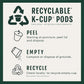 Starbucks K-Cup Coffee Pods, Medium Roast Coffee, Breakfast Blend, 100% Arabica, 4 boxes (96 pods total)