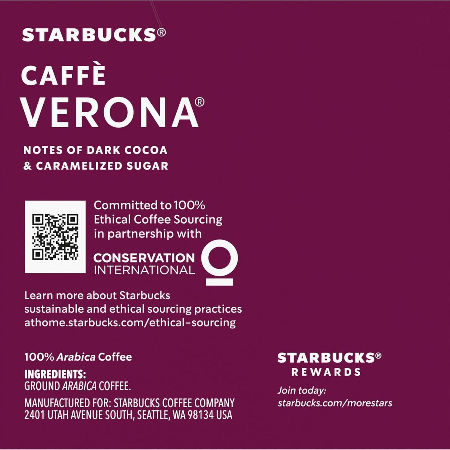 Starbucks K-Cup Coffee Pods, Dark Roast Coffee, French Roast for Keurig Brewers, 100% Arabica, 4 boxes (96 pods total)