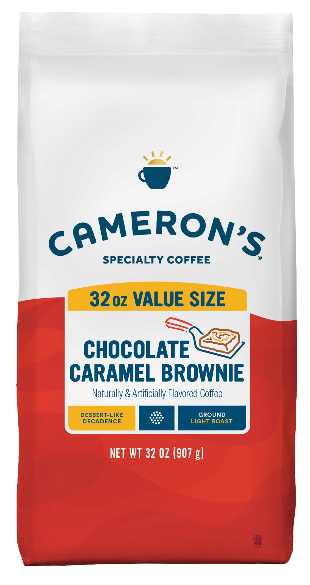 Cameron's Coffee Roasted Ground Coffee Bag, Breakfast Blend, 32 Ounce