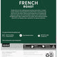 Starbucks K-Cup Coffee Pods, Dark Roast Coffee, French Roast for Keurig Brewers, 100% Arabica, 4 boxes (96 pods total)