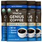 VitaCup Focus Mushroom Coffee Grounds, with Lions Mane, Chaga, B Vitamins, D3, Boost Focus, Immunity, Memory & Clarity, Medium Dark Roast, Bold & Smooth 100% Arabica Specialty, 10 Oz