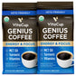 VitaCup Focus Mushroom Coffee Grounds, with Lions Mane, Chaga, B Vitamins, D3, Boost Focus, Immunity, Memory & Clarity, Medium Dark Roast, Bold & Smooth 100% Arabica Specialty, 10 Oz