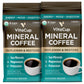 VitaCup Focus Mushroom Coffee Grounds, with Lions Mane, Chaga, B Vitamins, D3, Boost Focus, Immunity, Memory & Clarity, Medium Dark Roast, Bold & Smooth 100% Arabica Specialty, 10 Oz