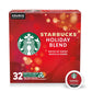 Starbucks K-Cup Coffee Pods, Medium Roast Coffee, Breakfast Blend, 100% Arabica, 4 boxes (96 pods total)