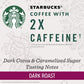 Starbucks K-Cup Coffee Pods, Dark Roast Coffee, French Roast for Keurig Brewers, 100% Arabica, 4 boxes (96 pods total)