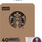 Starbucks K-Cup Coffee Pods, Dark Roast Coffee, French Roast for Keurig Brewers, 100% Arabica, 4 boxes (96 pods total)