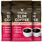 VitaCup Focus Mushroom Coffee Grounds, with Lions Mane, Chaga, B Vitamins, D3, Boost Focus, Immunity, Memory & Clarity, Medium Dark Roast, Bold & Smooth 100% Arabica Specialty, 10 Oz