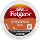 Folgers Classic Roast Medium Roast Coffee, 192 Keurig K-Cup Pods