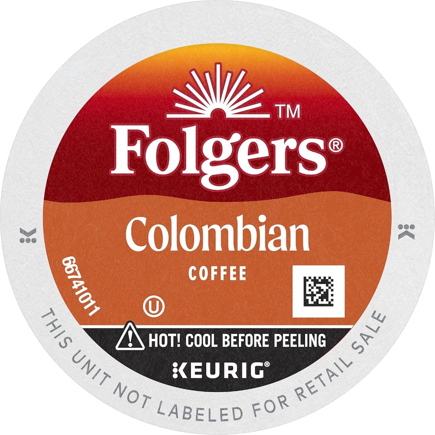 Folgers Classic Roast Medium Roast Coffee, 192 Keurig K-Cup Pods