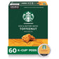 Starbucks K-Cup Coffee Pods, Medium Roast Coffee, Breakfast Blend, 100% Arabica, 4 boxes (96 pods total)