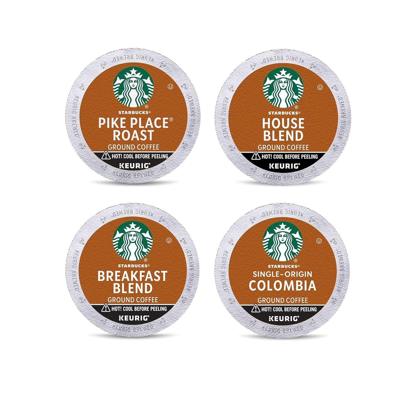 Starbucks K-Cup Coffee Pods, Medium Roast Coffee, Breakfast Blend, 100% Arabica, 4 boxes (96 pods total)
