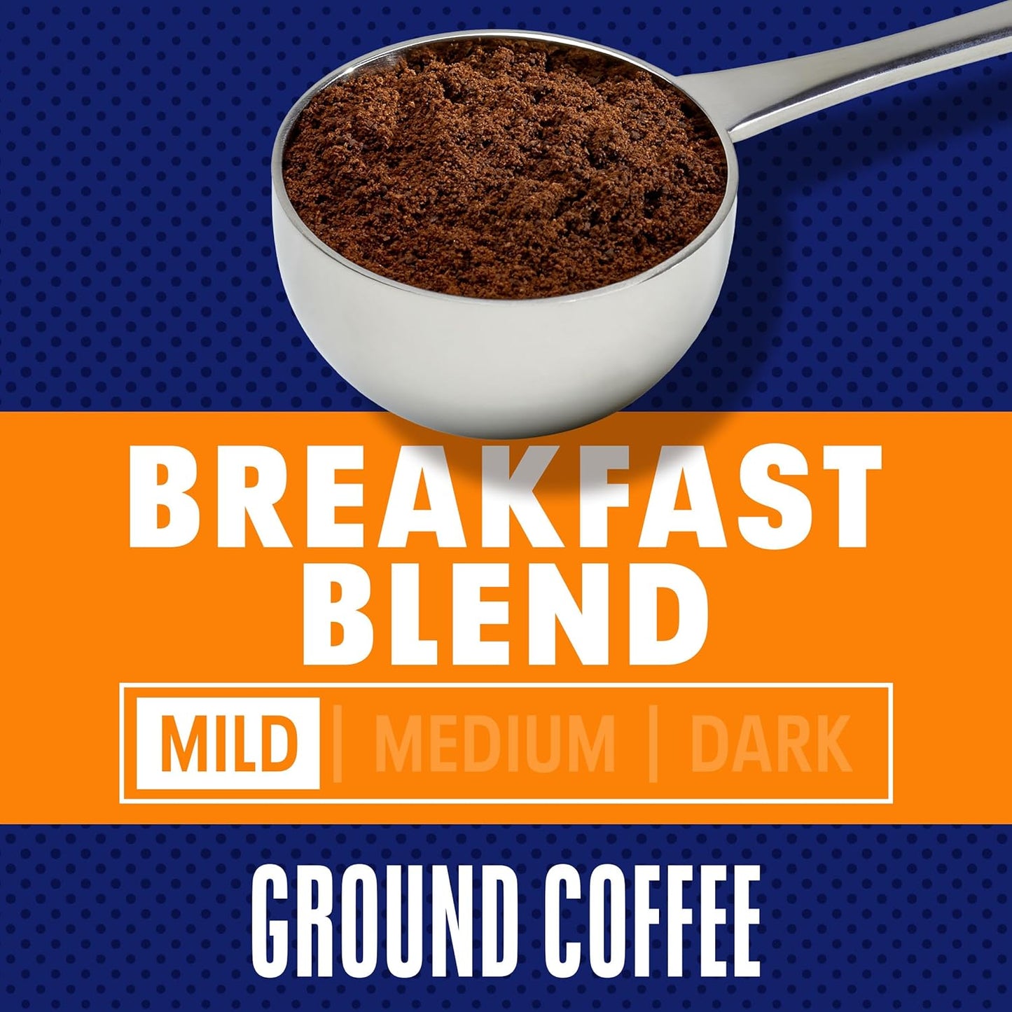 Maxwell House Breakfast Blend Mild Roast Ground Coffee, 38.8 oz Canister