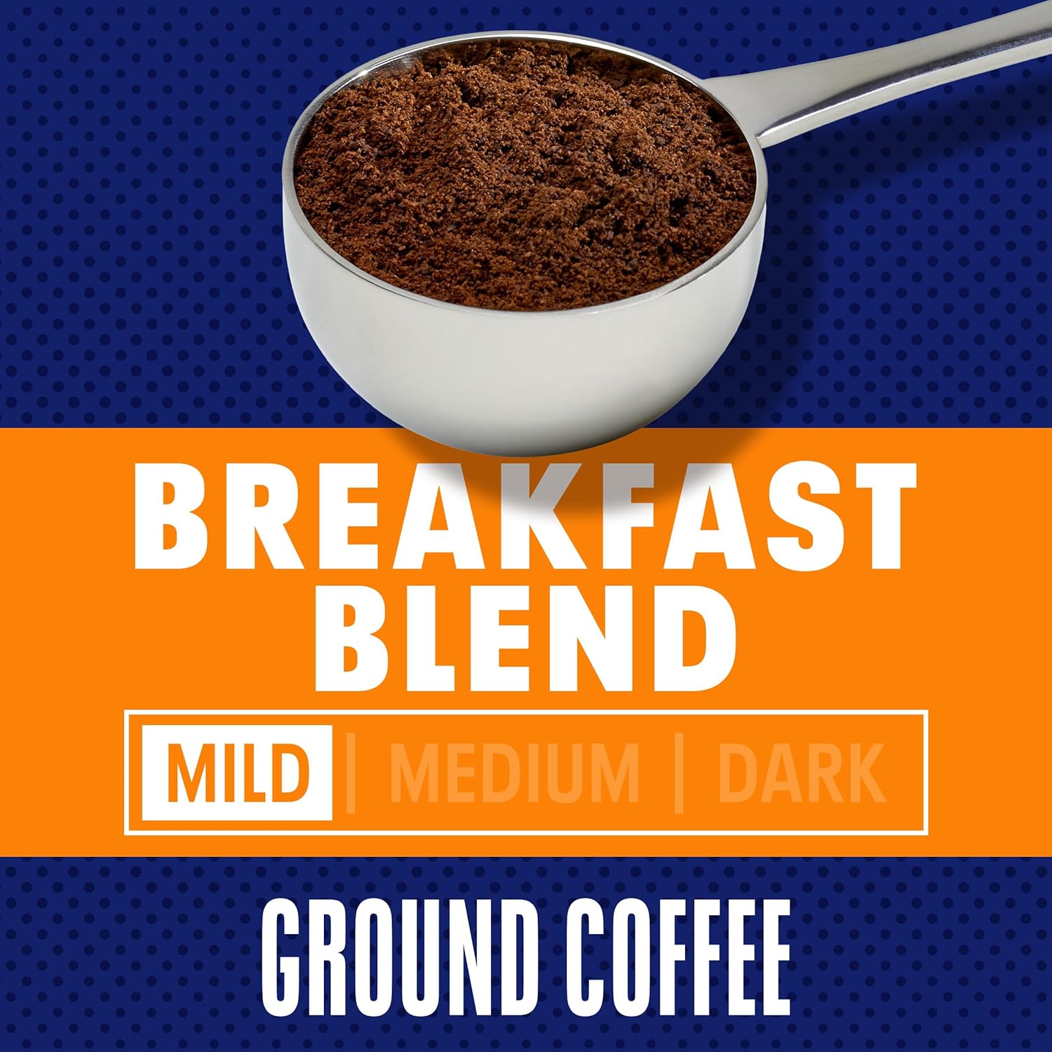 Maxwell House Breakfast Blend Mild Roast Ground Coffee, 38.8 oz Canister