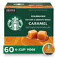 Starbucks K-Cup Coffee Pods, Medium Roast Coffee, Breakfast Blend, 100% Arabica, 4 boxes (96 pods total)