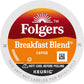 Folgers Classic Roast Medium Roast Coffee, 192 Keurig K-Cup Pods