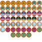 Two Rivers Coffee Flavored Coffee Pods Compatible with Keurig K Cup Brewers, Assorted Variety Pack Flavored Coffee, 40 Count