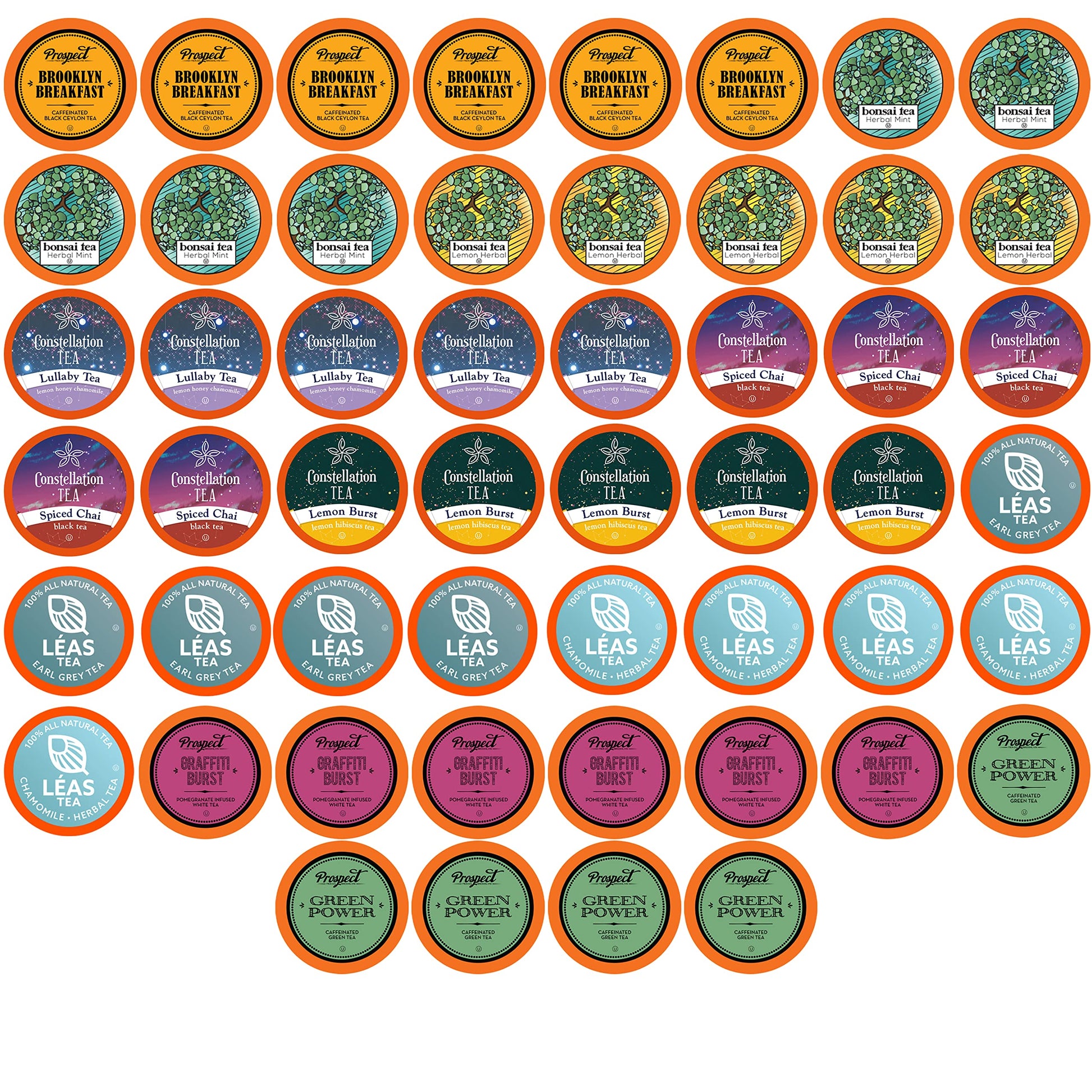 Two Rivers Coffee Flavored Coffee Pods Compatible with Keurig K Cup Brewers, Assorted Variety Pack Flavored Coffee, 40 Count