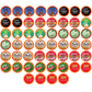 Two Rivers Coffee Flavored Coffee Pods Compatible with Keurig K Cup Brewers, Assorted Variety Pack Flavored Coffee, 40 Count