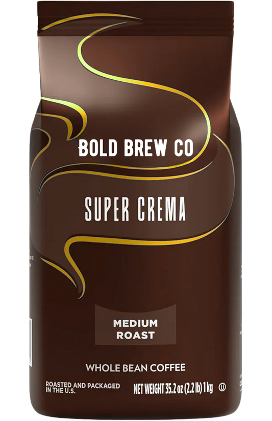 Bold Brew Whole Bean Coffee, Medium Roast, 2.2 lb